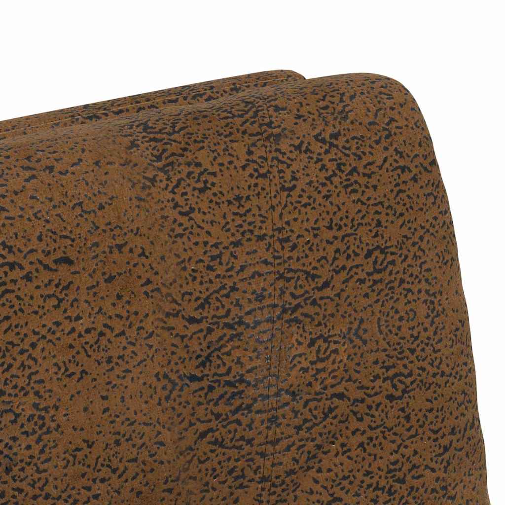 Sedie da pranzo con ruote 2 pcs Marrone 57 x 67 x 95 cm 42017843