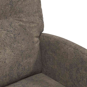 Sedie da pranzo con ruote 2 pcs Grigio scuro 57 x 67 x 95 cm 42017845