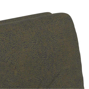 Sedie da pranzo con ruote 2 pcs Verde militare 57 x 67 x 95 cm 42017846