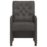 Sedie da pranzo 2 pcs Nero 58 x 67 x 97 cm Pelle sintetica 42017857