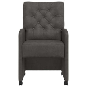 Sedie da pranzo 2 pcs Nero 58 x 67 x 97 cm Pelle sintetica 42017857