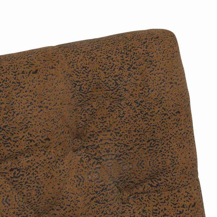 Sedie da pranzo con ruote 2 pcs Marrone 58 x 67 x 97 cm 42017861