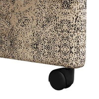 Sedie da pranzo con ruote 2 pcs Grigio chiaro 58 x 67 x 97 cm 42017862