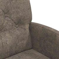 Sedie da pranzo con ruote 2 pcs Grigio scuro 58 x 67 x 97 cm 42017863