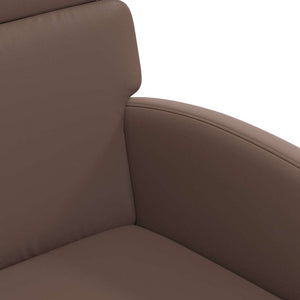 Sedie da pranzo 2 pcs Marrone 58 x 65 x 98 cm Pelle sintetica 42017885