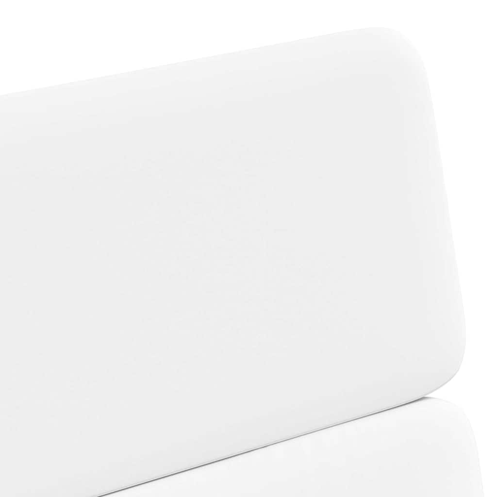 Sedie da pranzo 2 pcs Bianco 58 x 65 x 98 cm Pelle sintetica 42017891