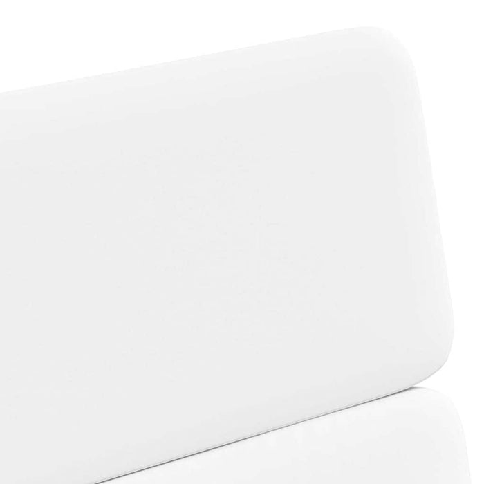 Sedie da pranzo 2 pcs Bianco 58 x 65 x 98 cm Pelle sintetica 42017891