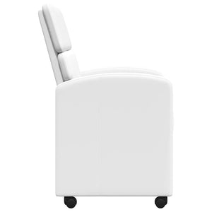 Sedie da pranzo 2 pcs Bianco 58 x 65 x 98 cm Pelle sintetica 42017891