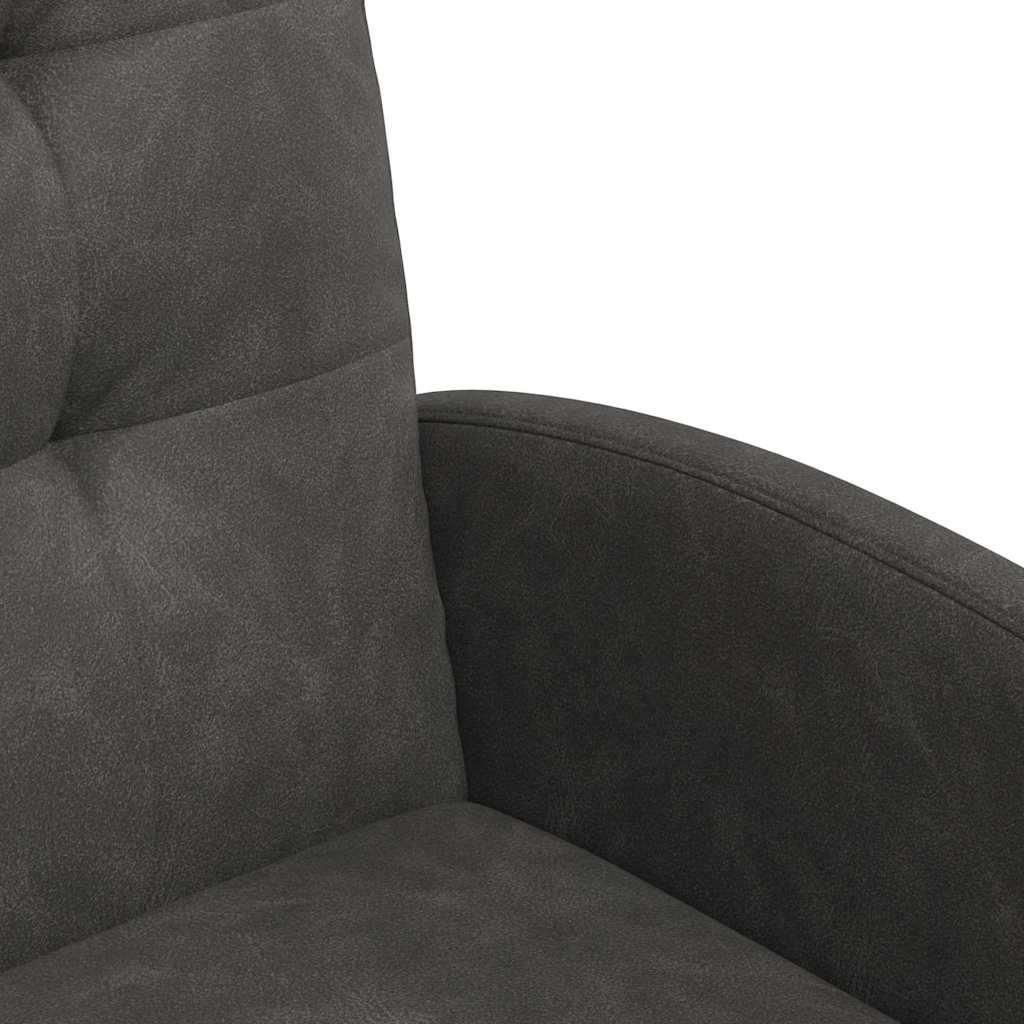 Sedie da pranzo 2 pcs Nero 57 x 67 x 98 cm Pelle sintetica 42017892