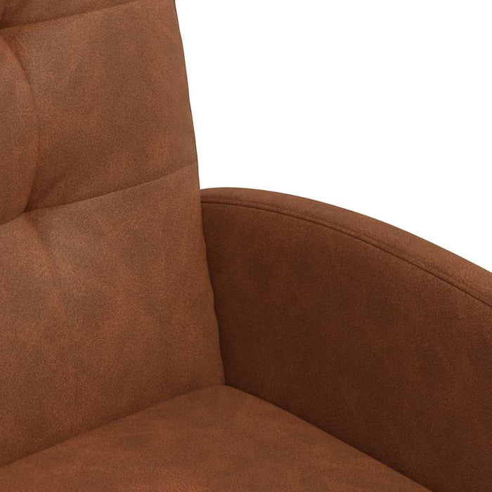 Sedie da pranzo 2 pcs Marrone 57 x 67 x 98 cm Pelle sintetica 42017893