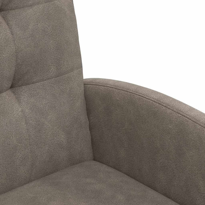 Sedie da pranzo 2 pcs Grigio 57 x 67 x 98 cm Pelle sintetica 42017894