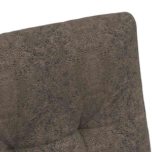 Sedie da pranzo con ruote 2 pcs Grigio scuro 57 x 67 x 98 cm 42017898