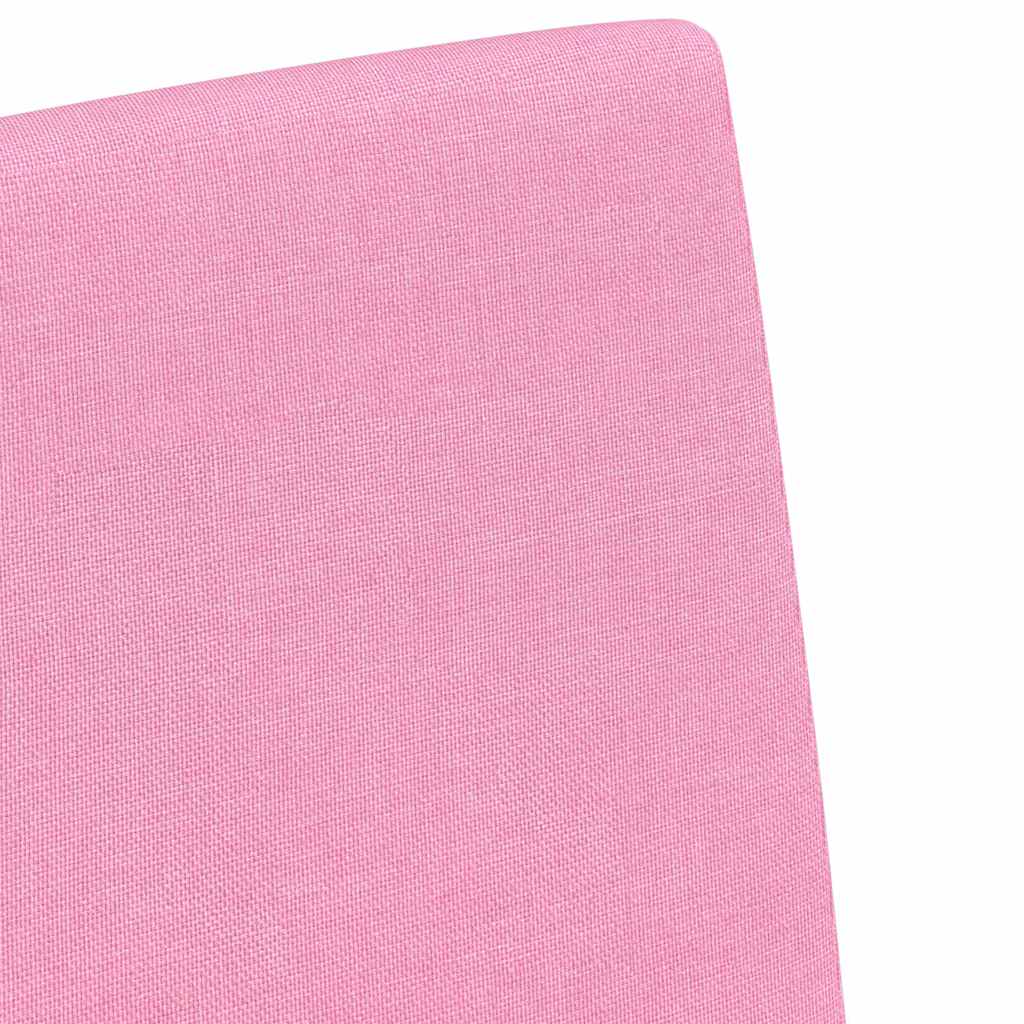 Sedie da pranzo 2 pcs Rosa 57 x 67 x 95 cm Tessuto 42017912