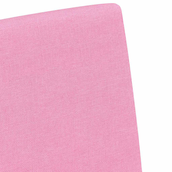 Sedie da pranzo 2 pcs Rosa 57 x 67 x 95 cm Tessuto 42017912