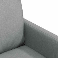 Sedie da pranzo 2 pcs Grigio chiaro 57 x 67 x 98 cm Tessuto 42017916