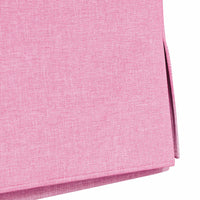 Sedie da pranzo 2 pcs Rosa 57 x 67 x 98 cm Tessuto 42017925