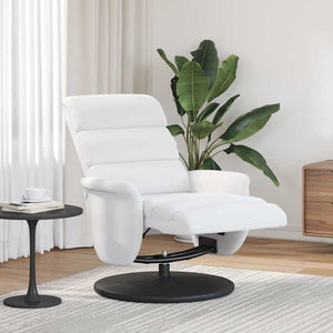 Poltrona reclinabile Bianco 71 x 98 x 106 cm Pelle sintetica 42018589