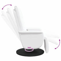 Poltrona Massaggiante Bianco 71 x 90 x 105 cm PVC 42018592