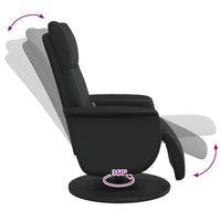 Poltrona Massaggiante Nero 71 x 90 x 105 cm Pelle Sintetica 42018597