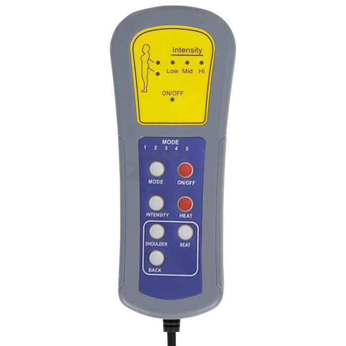 Poltrona Massaggiante Nero 71 x 98 x 106 cm Pelle Sintetica 42018601