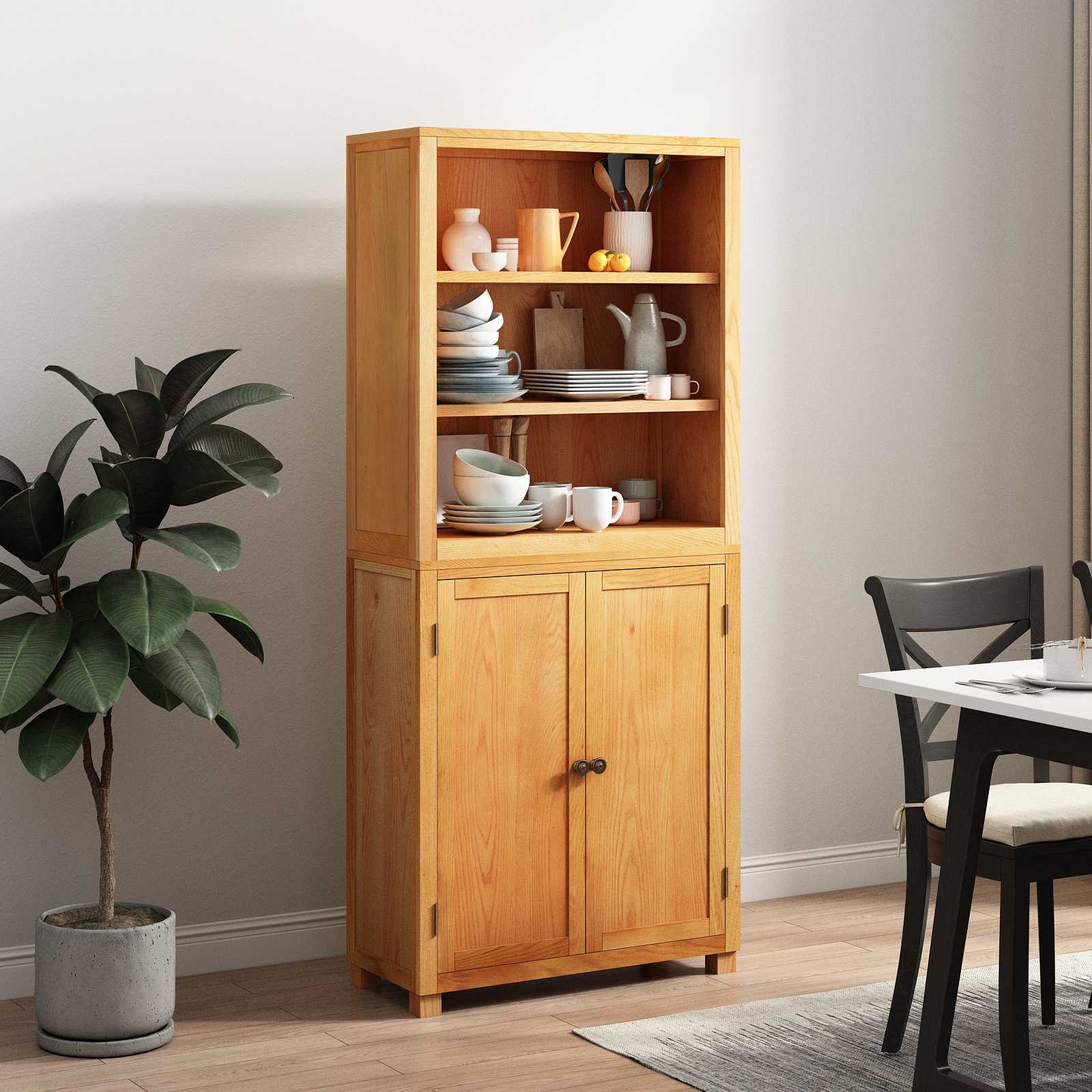 Set di Mobili per Magazzino con porta Marrone Legno multistrato 3328622