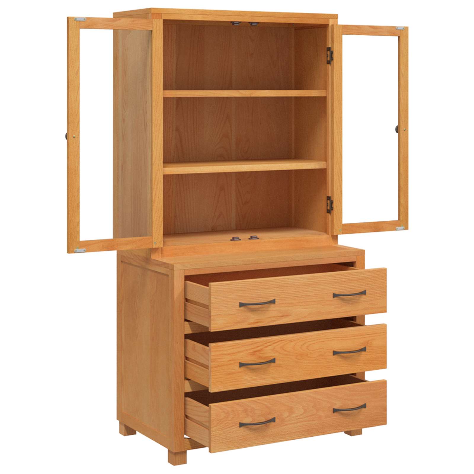 Set di Mobili per Magazzino con porta Marrone Legno multistrato 3328634