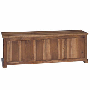 Supporto TV Marrone 110 x 30 x 40 cm Legno di teak solido 42017955