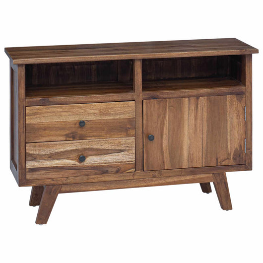 Credenza Marrone 100 x 30 x 68 cm Legno di teak solido 42017956