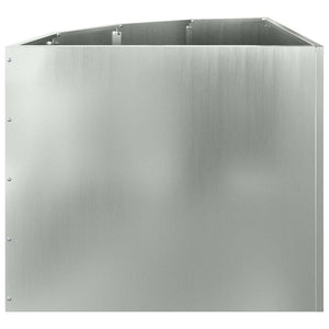 Vaso d'angolo Argento 60 x 60 x 50 cm Acciaio zincato 883666