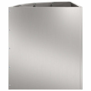 Vaso d'angolo Argento 45 x 45 x 50 cm Acciaio zincato 883673