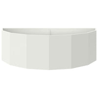 Fioriera Bianco 120 x 60 x 35 cm Acciaio 883683