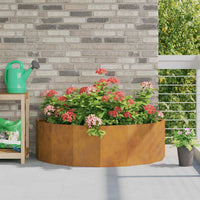 Fioriera Ruggine-Vaso-Contenitore per Piante 120 x 60 x 35 cm