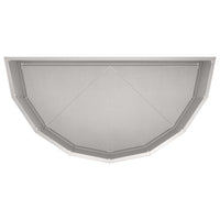 Fioriera Argento 90 x 45 x 35 cm Acciaio inossidabile 883693