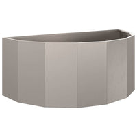 Fioriera Ruggine-Vaso-Contenitore per Piante 90 x 45 x 35 cm