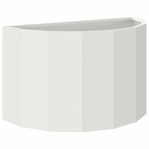 Fioriera Bianco 60 x 30 x 35 cm Acciaio 883697