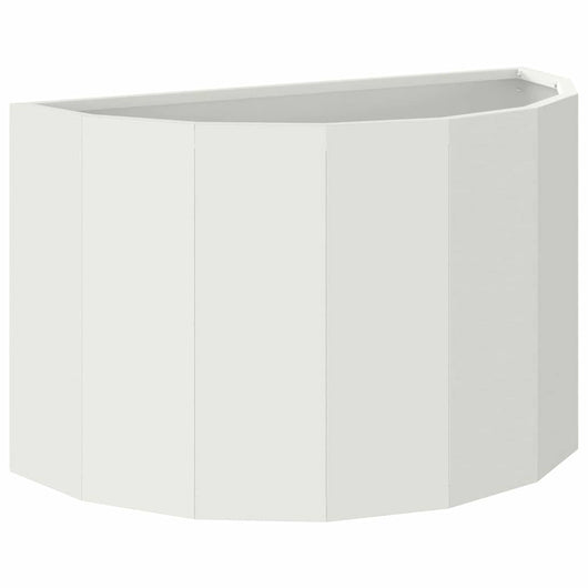 Fioriera Bianco 60 x 30 x 35 cm Acciaio 883697