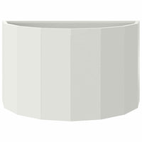 Fioriera Bianco 60 x 30 x 35 cm Acciaio 883697