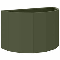 Fioriera Verde oliva 60 x 30 x 35 cm Acciaio 883699