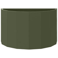Fioriera Verde oliva 60 x 30 x 35 cm Acciaio 883699