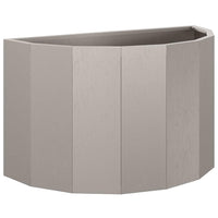 Fioriera Ruggine-Vaso-Contenitore per Piante 60 x 30 x 35 cm