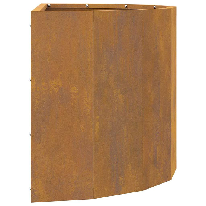 Fioriera Ruggine 60 x 30 x 35 cm 883702