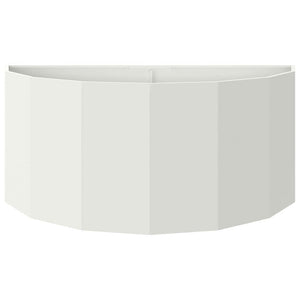 Fioriera Bianco 120 x 60 x 50 cm Acciaio 883704