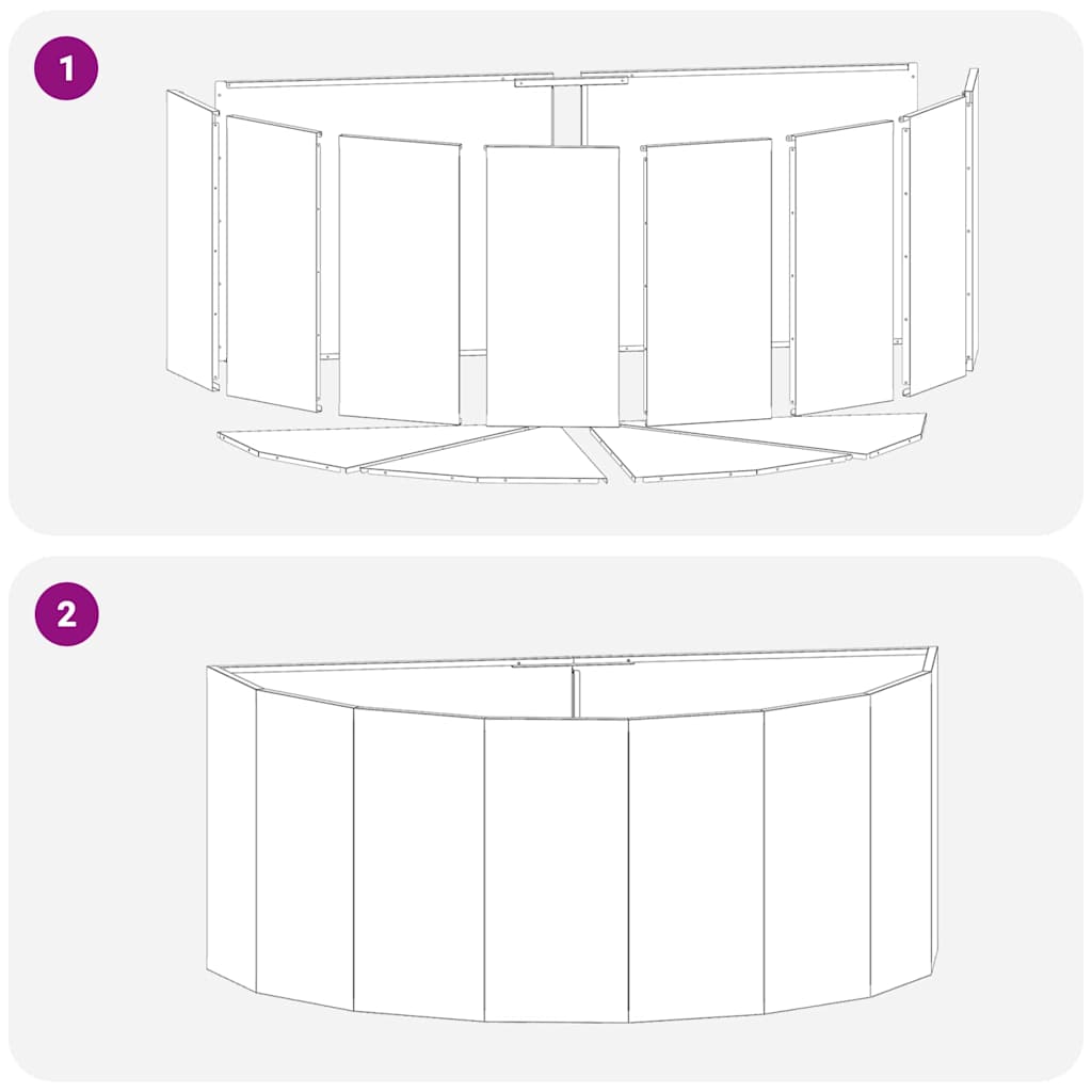Fioriera Argento 120 x 60 x 50 cm Acciaio inossidabile 883707