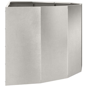 Fioriera Argento 120 x 60 x 50 cm Acciaio inossidabile 883707