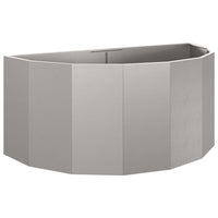 Fioriera Ruggine-Vaso-Contenitore per Piante 120 x 60 x 50 cm