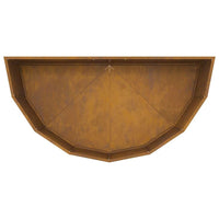 Fioriera Ruggine 120 x 60 x 50 cm 883709