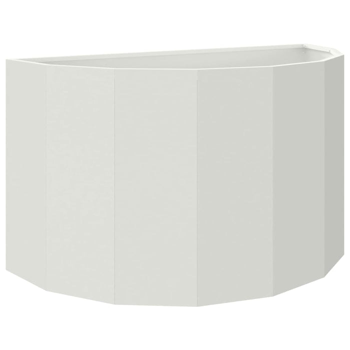 Fioriera Bianco 90 x 45 x 50 cm Acciaio 883711
