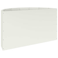 Fioriera Bianco 90 x 45 x 50 cm Acciaio 883711