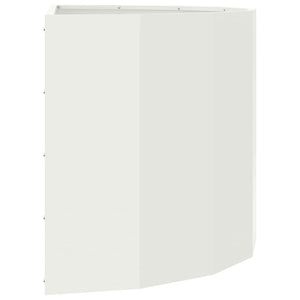 Fioriera Bianco 90 x 45 x 50 cm Acciaio 883711
