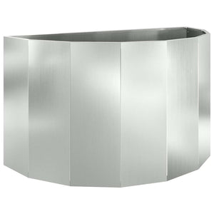 Fioriera Argento 90 x 45 x 50 cm Acciaio zincato 883715
